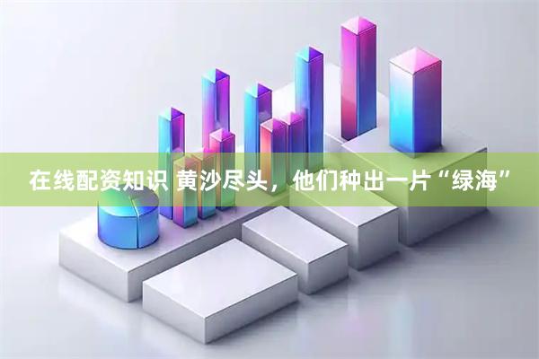在线配资知识 黄沙尽头，他们种出一片“绿海”